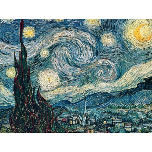 Ravensburger starry night 1500 piece jigsaw puzzle for adults and kids age 12 and up 12000079 4005555000792