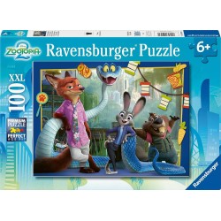 Ravensburger zootopia 2, xxl 100 piece jigsaw puzzle for adults and kids age 6 years up 12004138 4005555041382