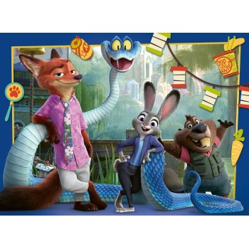 Ravensburger zootopia 2, xxl 100 piece jigsaw puzzle for adults and kids age 6 years up 12004138 4005555041382