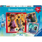 Ravensburger 3x49 pcs Puzzle Zootopia 12004137 4005555041375