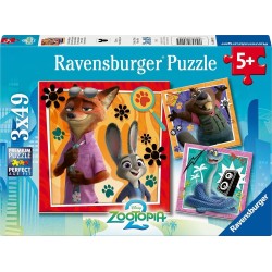 Ravensburger Παζλ 3x49 Τεμ. Ζωόπολη 12004137 4005555041375
