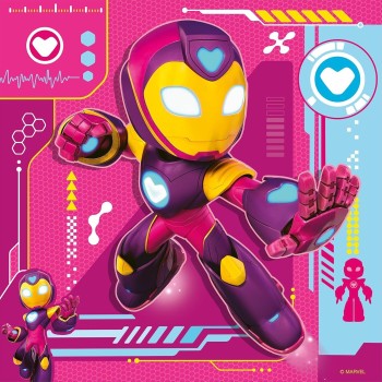Ravensburger 3x49 pcs Puzzle Iron Man 12004192 4005555041924