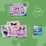 Ravensburger Παζλ 3x49 Τεμ. Kuromi 12004332 4005555043324