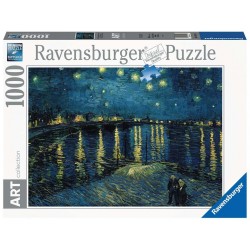 Ravensburger - van gogh: starry night - 1000 piece jigsaw puzzle - adult and youth jigsa 12000064 4005555000648