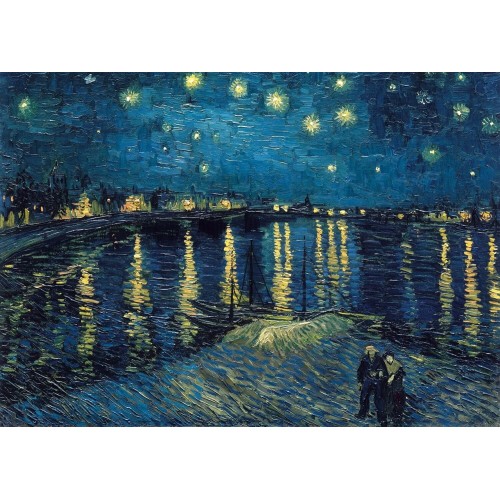 Ravensburger Παζλ 1000 τεμ. ac van gogh: έναστρη νύχτα 12000064 4005555000648