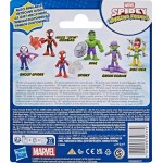 Hasbro spidey and his amazing friends spidey toy with accessory, 7.6-cm 3 inch act G0661 / G1458 5010996357779