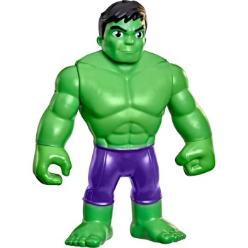 Hasbro spidey and his amazing friends supersized hulk 22.5-cm action figure, presc F7572 5010996359452