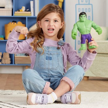 Hasbro spidey and his amazing friends supersized hulk 22.5-cm action figure, presc F7572 5010996359452