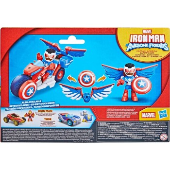 Hasbro iron man and his awesome friends  iron hulk 2-in-1 mech suit and vehicle, a G1257 / G2691 5010996354938