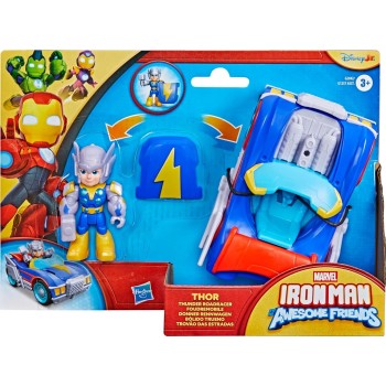 Hasbro iron man and his awesome friends  ironheart 2-in-1 mech suit and vehicle, a G1257 / G2692 5010996354945