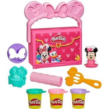 Hasbro play-doh  junior on-the-go bakery playset with minnie mouse, play food pres G2326 / G3108 5010996354976