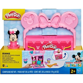 Hasbro play-doh  junior on-the-go bakery playset with minnie mouse, play food pres G2326 / G3108 5010996354976