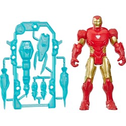 Hasbro avengers actionverse iron man action figure and accessories, 11.4-cm 4.5-in G2469 / G2846 5010996357281