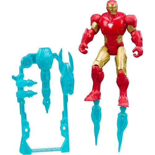 Hasbro avengers actionverse iron man action figure and accessories, 11.4-cm 4.5-in G2469 / G2846 5010996357281