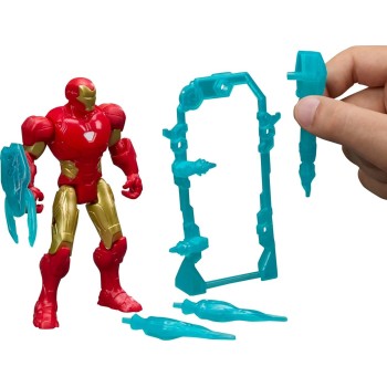 Hasbro avengers actionverse iron man φιγούρα δράσης and accessories, 11.4-cm 4.5-in G2469 / G2846 5010996357281
