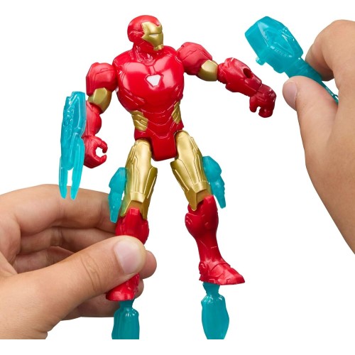 Hasbro avengers actionverse iron man φιγούρα δράσης and accessories, 11.4-cm 4.5-in G2469 / G2846 5010996357281