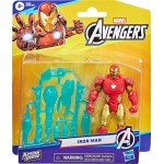 Hasbro avengers actionverse iron man action figure and accessories, 11.4-cm 4.5-in G2469 / G2846 5010996357281