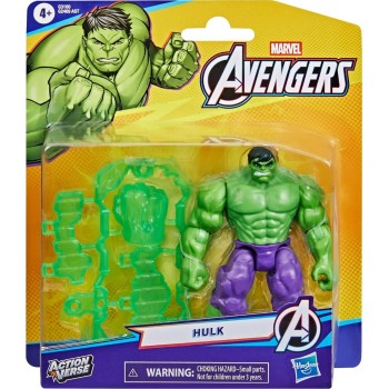 Hasbro avengers actionverse hulk action figure and accessories, 4.5-inch 11.4 cm s G2469 / G3100 5010996357298