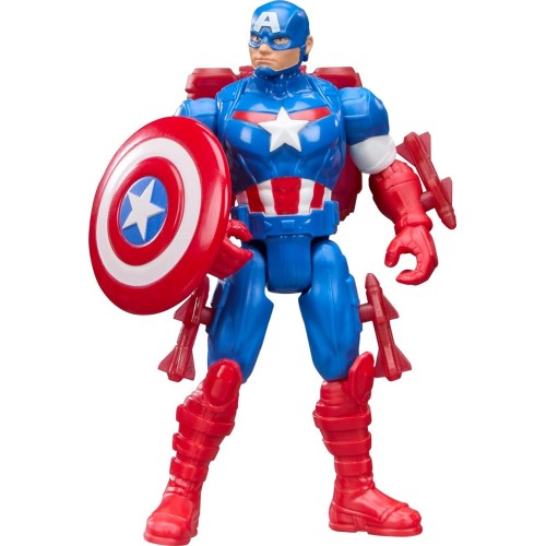 Hasbro avengers actionverse captain america action figure and accessories, 11.4-cm G2469 / G2847 5010996357076