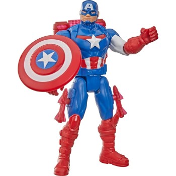 Hasbro avengers actionverse captain america φιγούρα δράσης and accessories, 11.4-cm G2469 / G2847 5010996357076