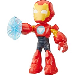 Hasbro iron man and his awesome friends  iron man 22.8 cm 9 inch poseable action f G2023 /  	G2831 5010996353962