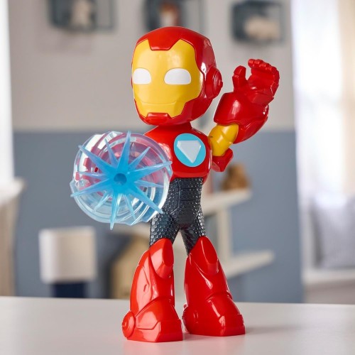 Hasbro iron man and his awesome friends  iron man 22.8 cm 9 inch poseable action f G2023 /  	G2831 5010996353962