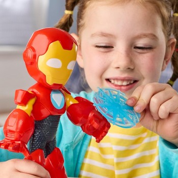 Hasbro iron man and his awesome friends  iron man 22.8 cm 9 inch poseable action f G2023 /  	G2831 5010996353962