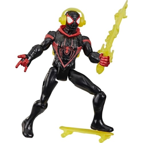 Hasbro spider-man actionverse miles morales φιγούρα δράσης and accessories, 11.4-cm G2718 / G2853 5010996357038