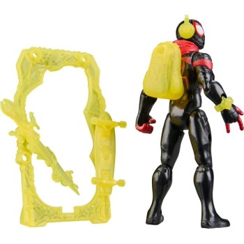 Hasbro spider-man actionverse miles morales φιγούρα δράσης and accessories, 11.4-cm G2718 / G2853 5010996357038