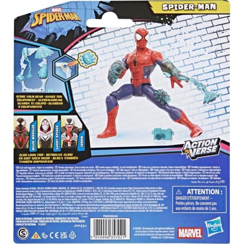 Hasbro spider-man actionverse spider-man action figure and accessories, 11.4-cm 4. G2718 / G2852 5010996357021