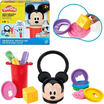 Hasbro play-doh  junior happy stackable toy set, preschool toys, arts and crafts p G2322 5010996355188