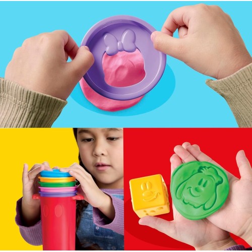 Hasbro play-doh  junior happy stackable toy set, preschool toys, arts and crafts p G2322 5010996355188