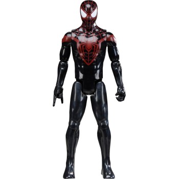Hasbro spider-man titan series miles morales action figure, 30-cm-scale 12 inch su G2716 / G2857 5010996361561