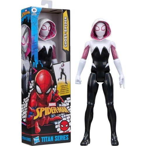 Hasbro spider-man titan series ghost-spider action figure, 30-cm-scale 12 inch sup G2716 / G2858 5010996361202