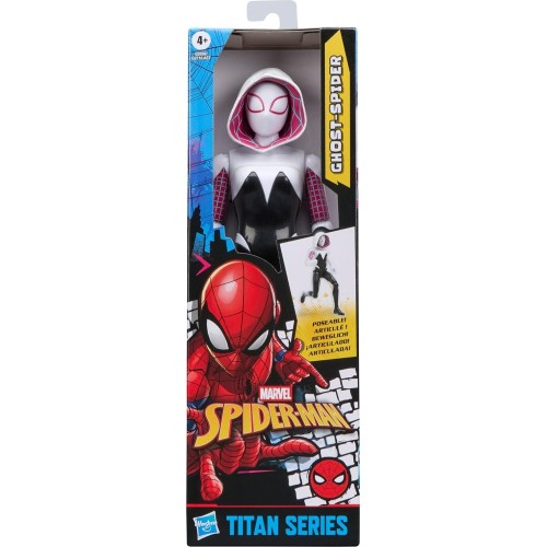 Hasbro spider-man titan series ghost-spider action figure, 30-cm-scale 12 inch sup G2716 / G2858 5010996361202