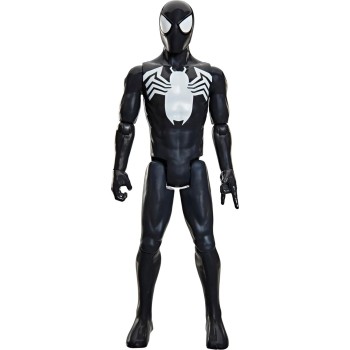 Hasbro spider-man titan series black suit spider-man action figure, 30-cm-scale 12 G2716 / G2860 5010996361219