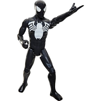 Hasbro spider-man titan series black suit spider-man action figure, 30-cm-scale 12 G2716 / G2860 5010996361219