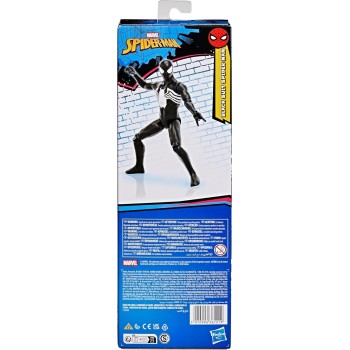 Hasbro spider-man titan series black suit spider-man action figure, 30-cm-scale 12 G2716 / G2860 5010996361219