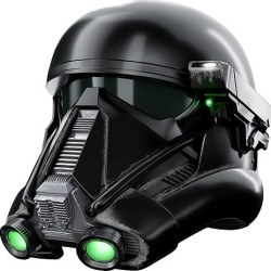 Hasbro star wars the  series imperial death trooper premium electronic helmet, adu G07065 5010996313003