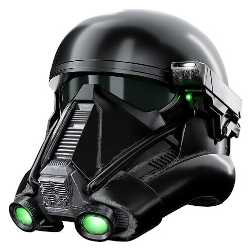 Hasbro star wars the  series imperial death trooper premium electronic helmet, adu G07065 5010996313003