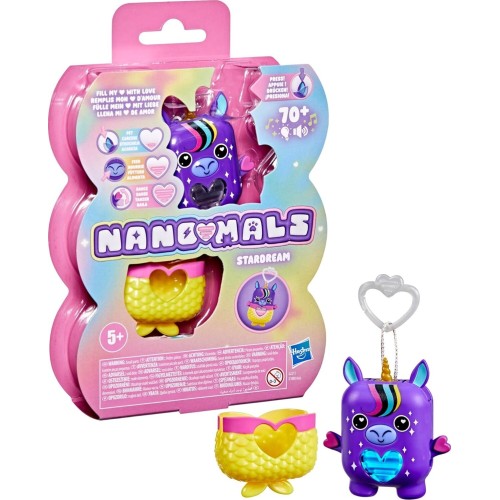 Hasbro nano-mals stardream the unicorn electronic fidget pet, purple G1880 / G2211 5010996362469