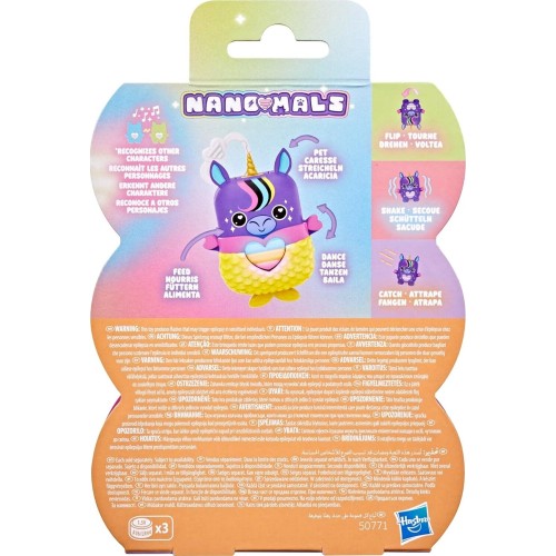 Hasbro nano-mals stardream the unicorn electronic fidget pet, purple G1880 / G2211 5010996362469