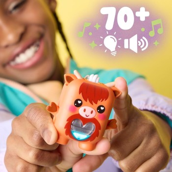 Hasbro nano-mals cowbert the highland cow electronic fidget pet, brown G1880 / G2213 5010996362421