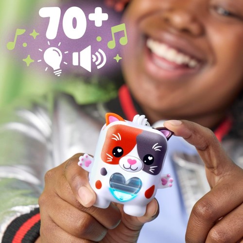 Hasbro nano-mals purrnelope the calico kitty electronic fidget pet, tricolor G1880 / G2209 5010996362452
