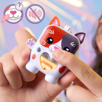 Hasbro nano-mals purrnelope the calico kitty electronic fidget pet, tricolor G1880 / G2209 5010996362452