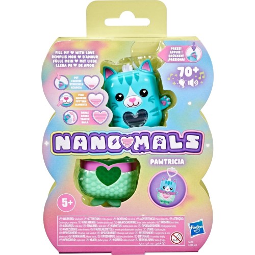 Hasbro nano-mals pawtricia the blue kitty electronic fidget pet G1880 / G2208 5010996362476