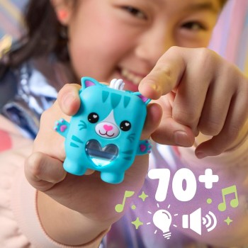 Hasbro nano-mals pawtricia the blue kitty electronic fidget pet G1880 / G2208 5010996362476
