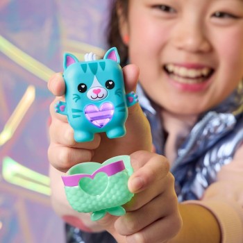 Hasbro nano-mals pawtricia the blue kitty electronic fidget pet G1880 / G2208 5010996362476