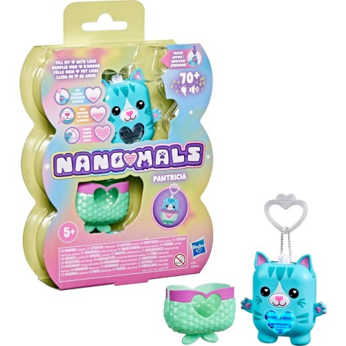 Hasbro nano-mals pawtricia the blue kitty electronic fidget pet G1880 / G2208 5010996362476