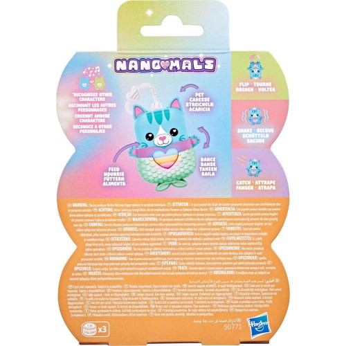 Hasbro nano-mals pawtricia the blue kitty electronic fidget pet G1880 / G2208 5010996362476